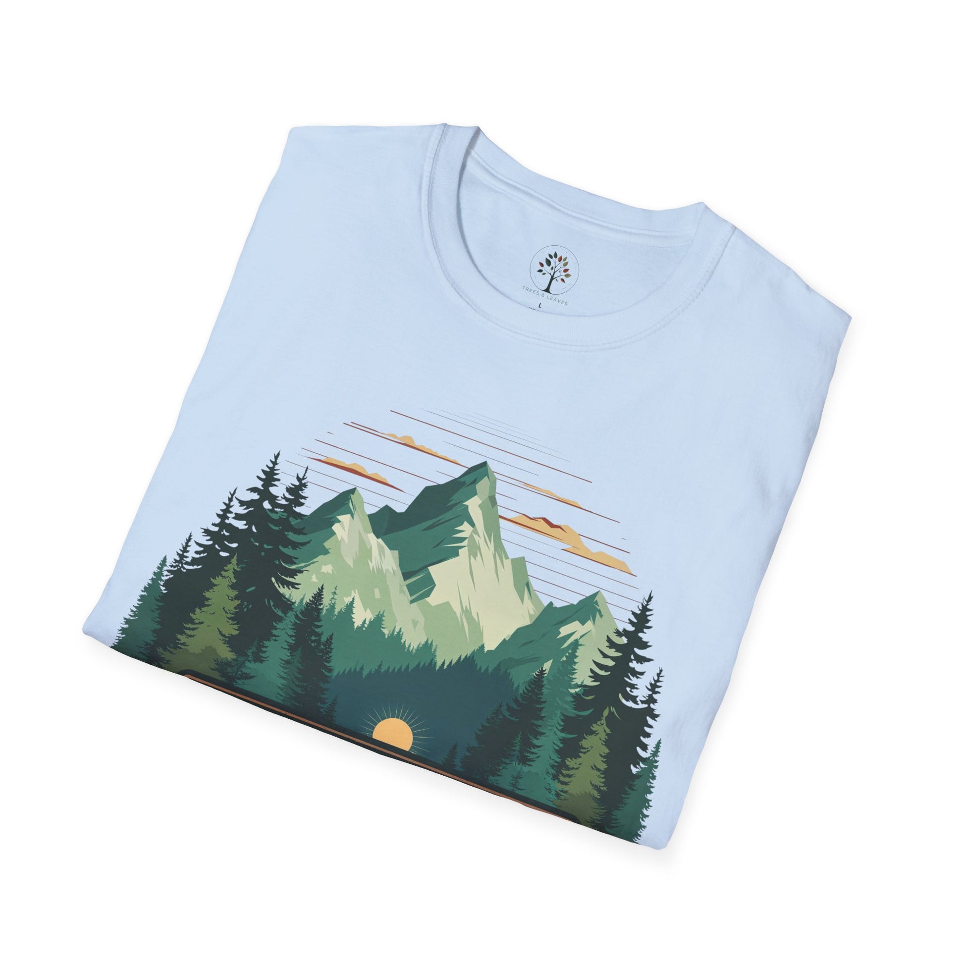 Light Blue | My Father, My Forest, folded view