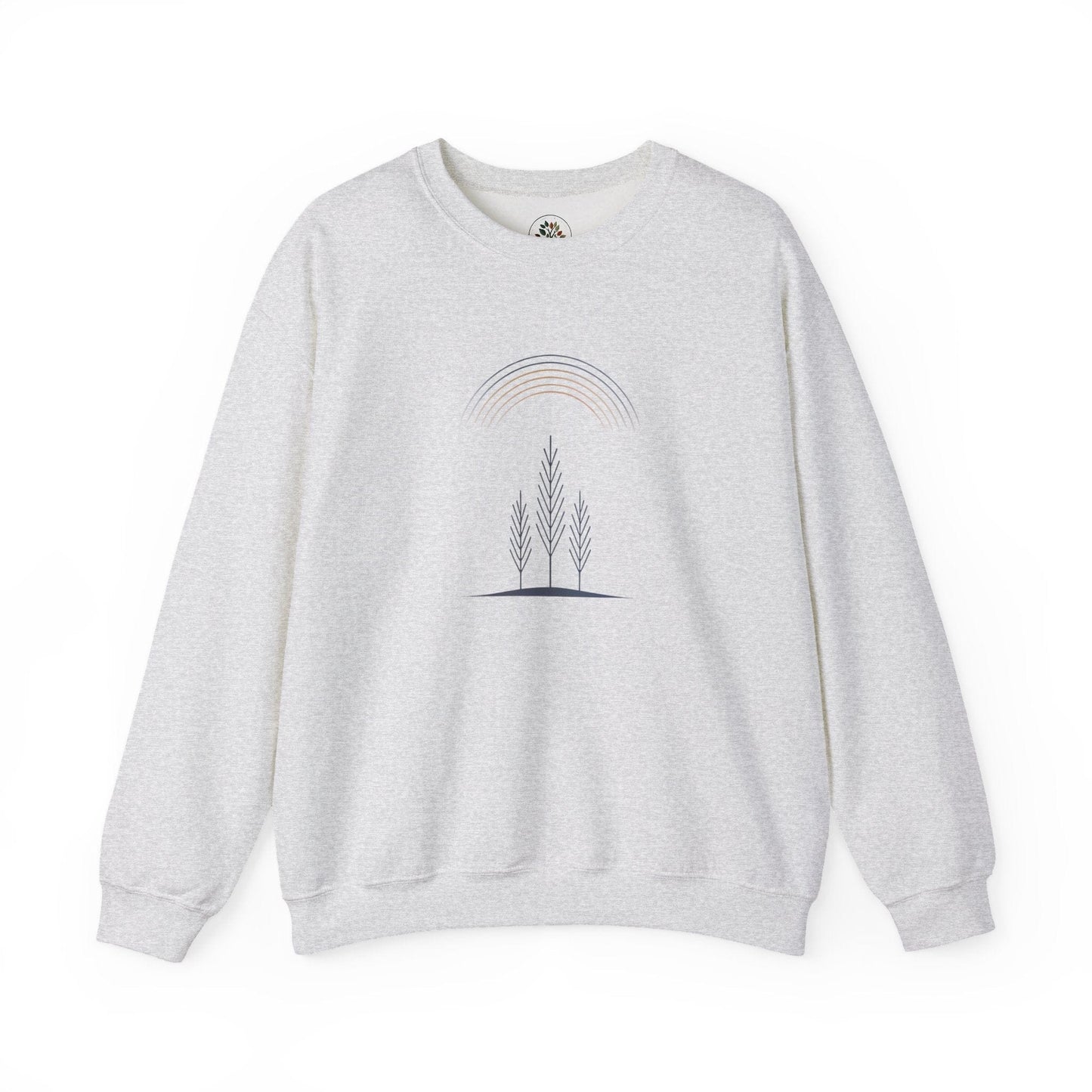 Ash | Quiet Arc Sweatshirt, front view