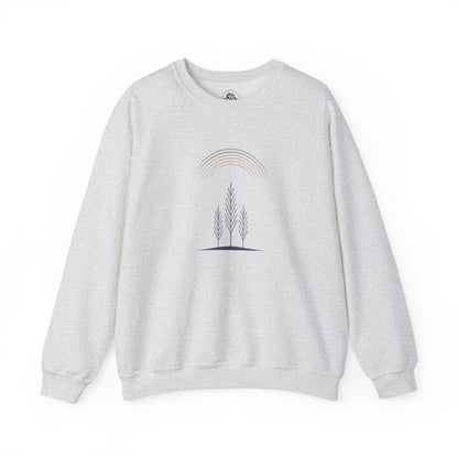 Ash | Quiet Arc Sweatshirt, front view