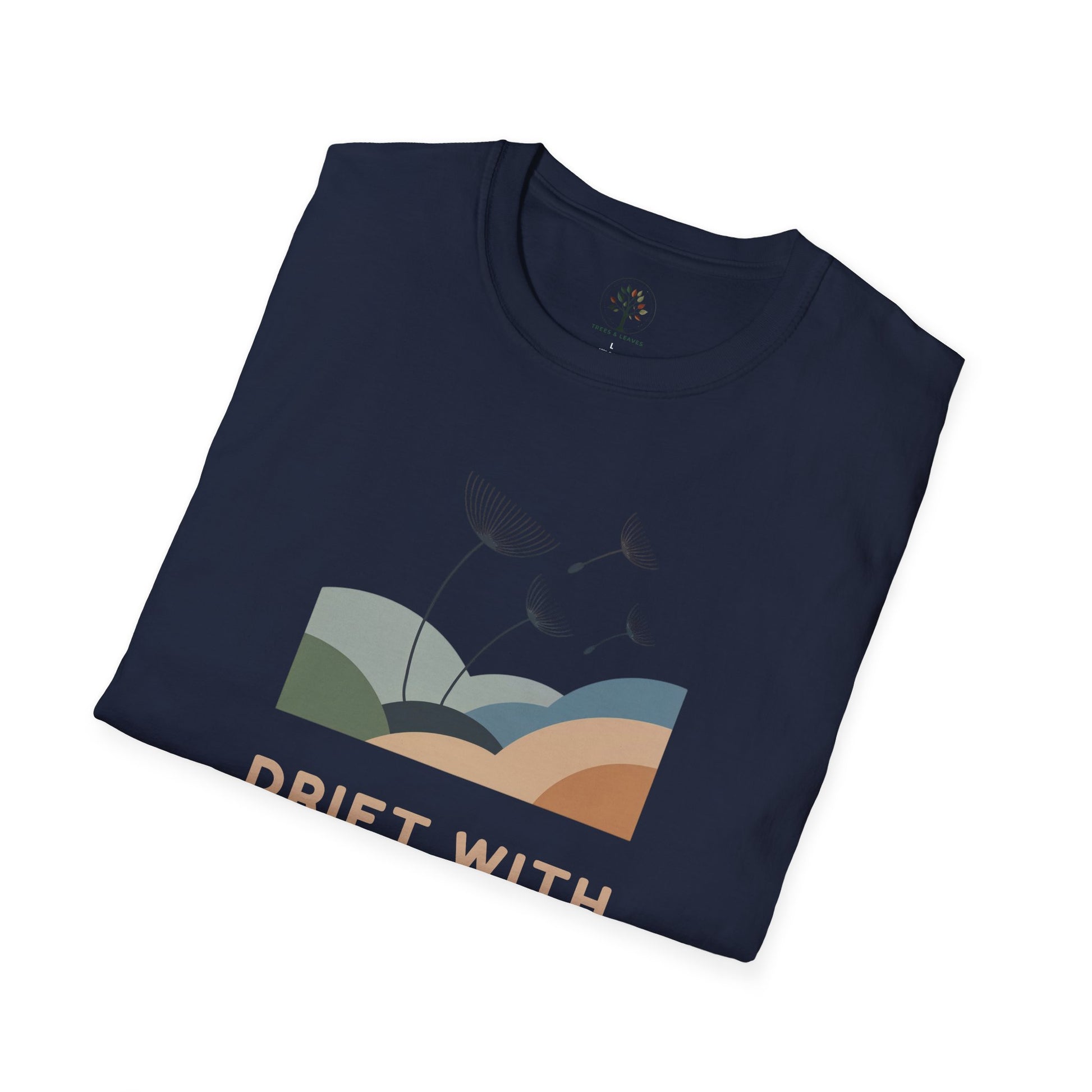 Navy | Drift with the Clouds, folded view