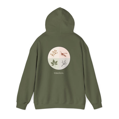 Military Green | Timeless Hoodie, back view 2