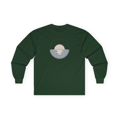 Forest Green | Dawn Long Sleeve Tee, front view