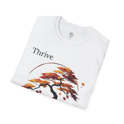 White | Thrive, folded view