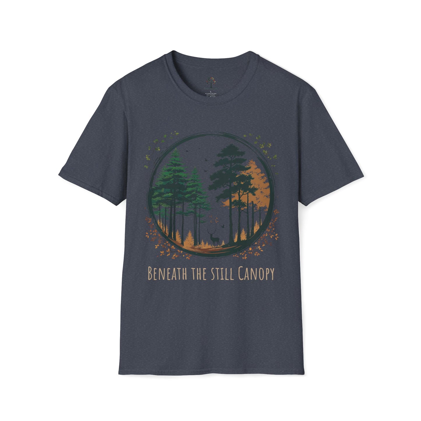 Heather Navy | Beneath the Stilll Canopy, front view