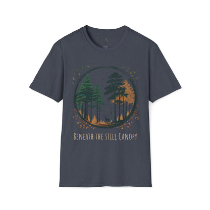 Heather Navy | Beneath the Stilll Canopy, front view