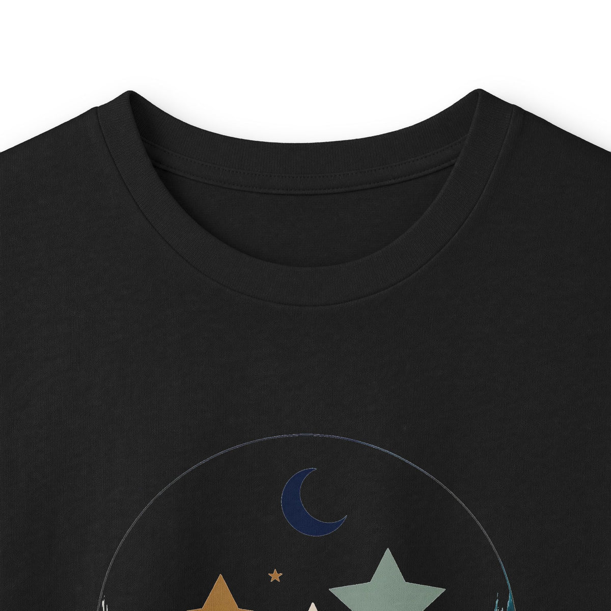 Black | Rest Long Sleeve Tee, folded view