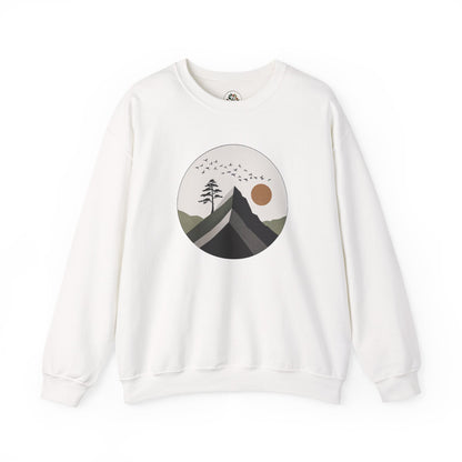 White | Remain Sweatshirt, front view