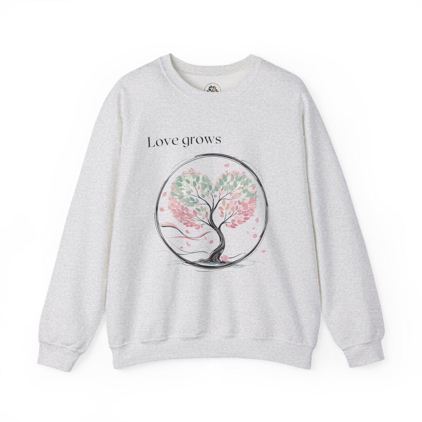 Ash | Love Grows Sweatshirt, front view