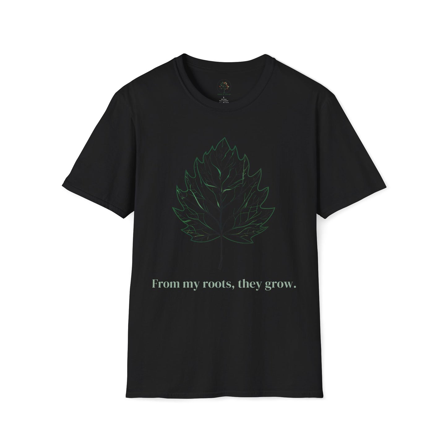 Black | From My Roots, They Grow, front view