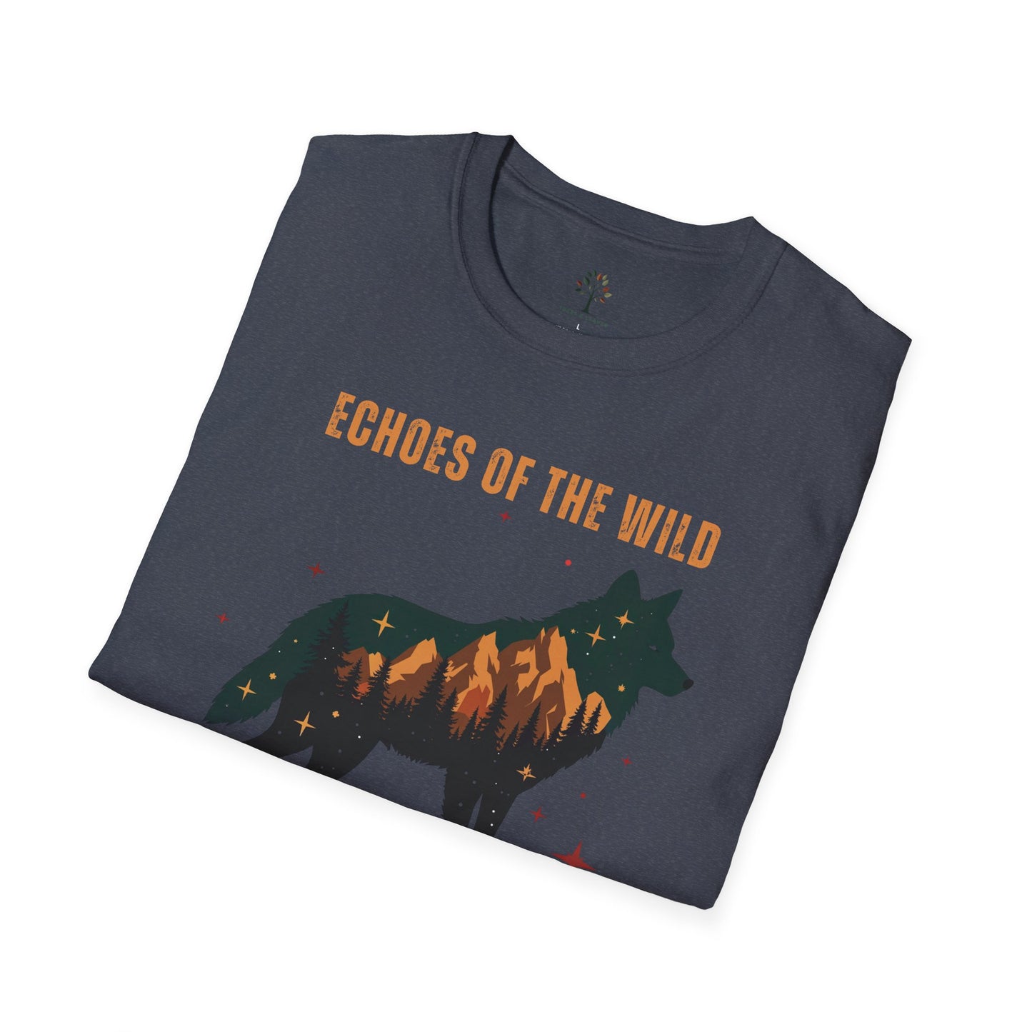 Heather Navy | Echoes of The Wild, folded view
