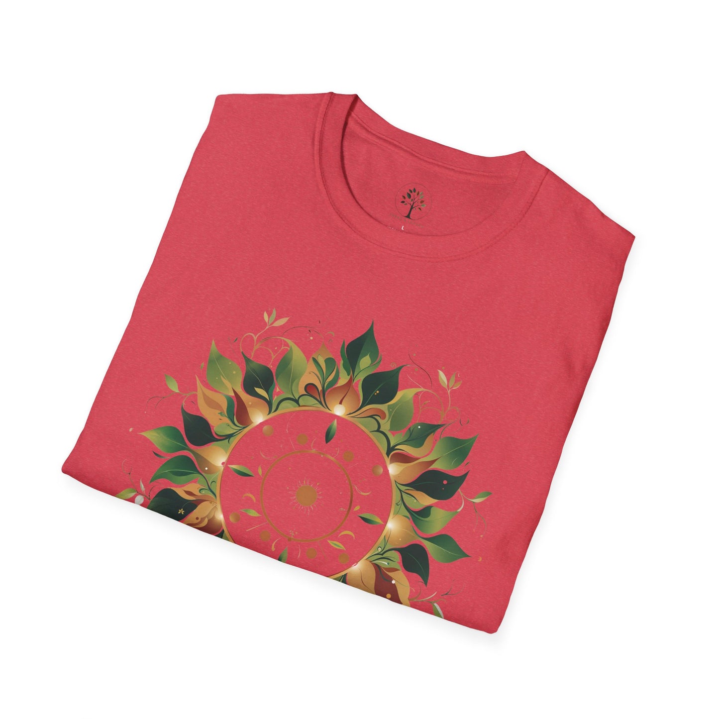 Heather Red | Solar Bloom, folded view