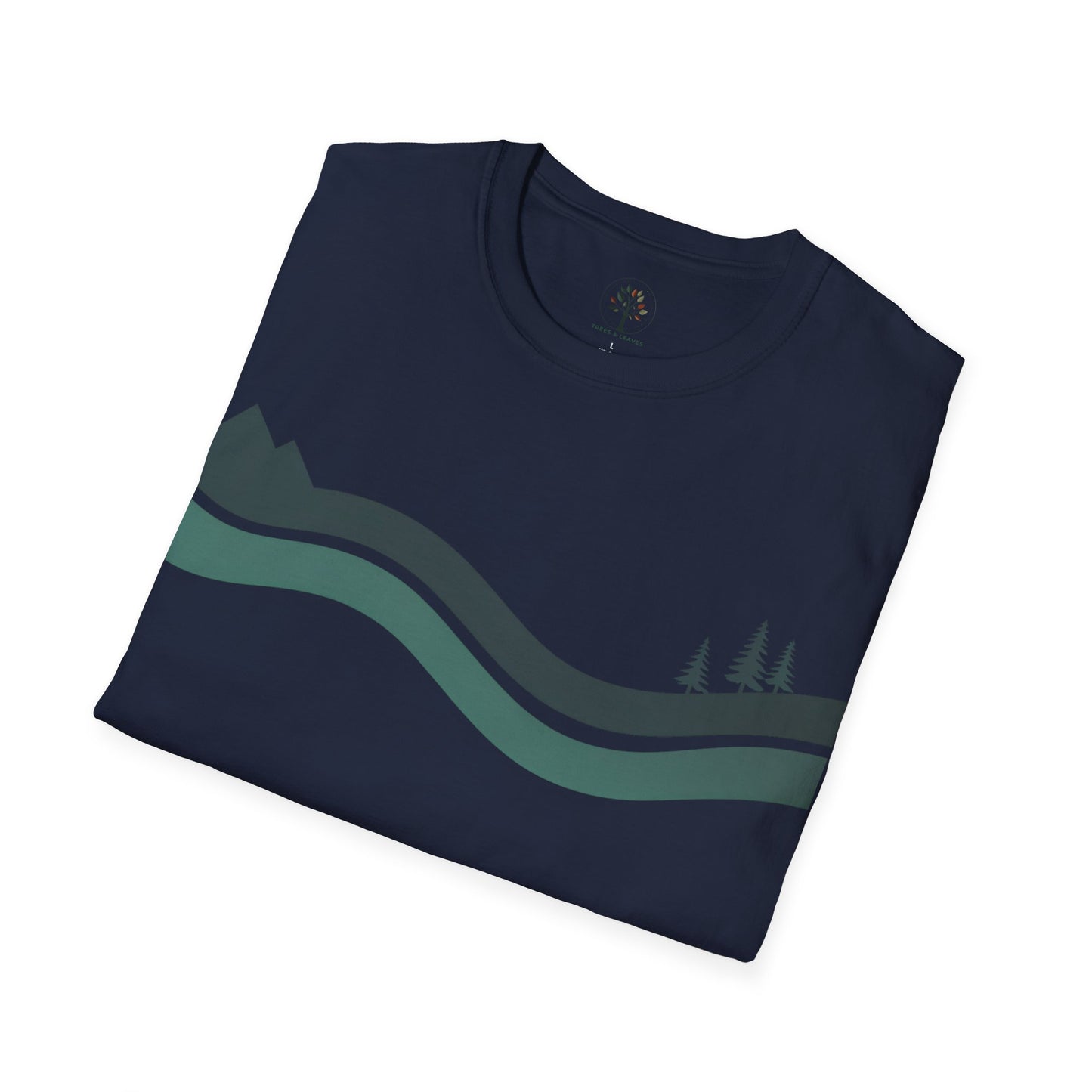 Navy | River, folded view
