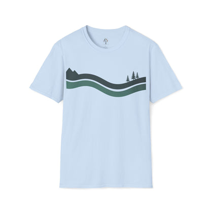 Light Blue | River, front view