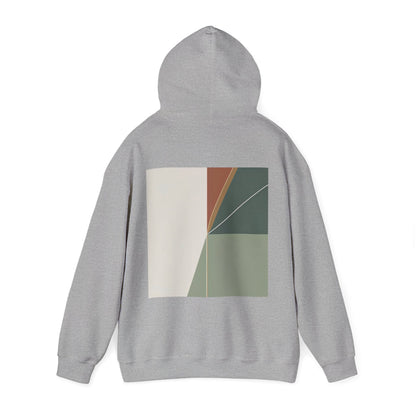 Sport Grey | Divide Hoodie, back view 2