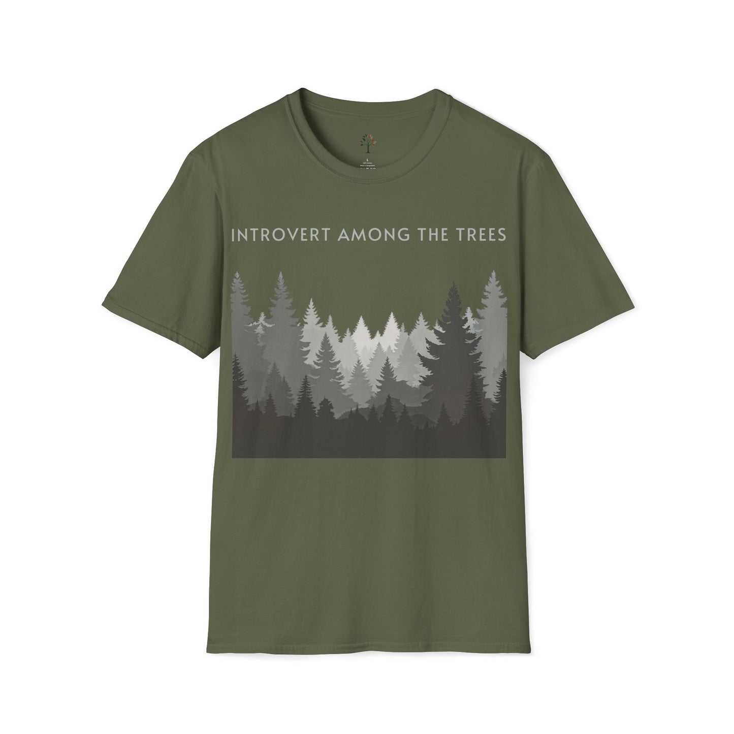 Military Green | Introvert Among the Trees, front view