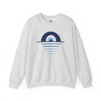 Ash | Evil Eye Sweatshirt, front view