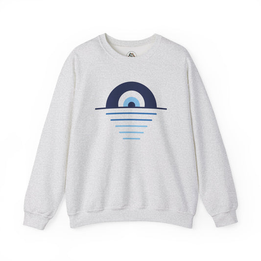 Ash | Evil Eye Sweatshirt, front view