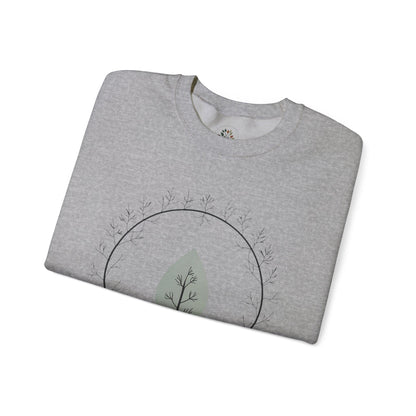 Sport Grey | Leaf of Life Sweatshirt, folded view