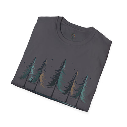 Heather Navy | Evergreen Stillness, folded view