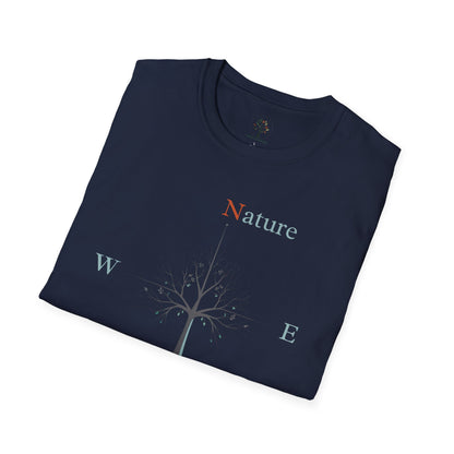 Black | Nature Is My Compass, folded view