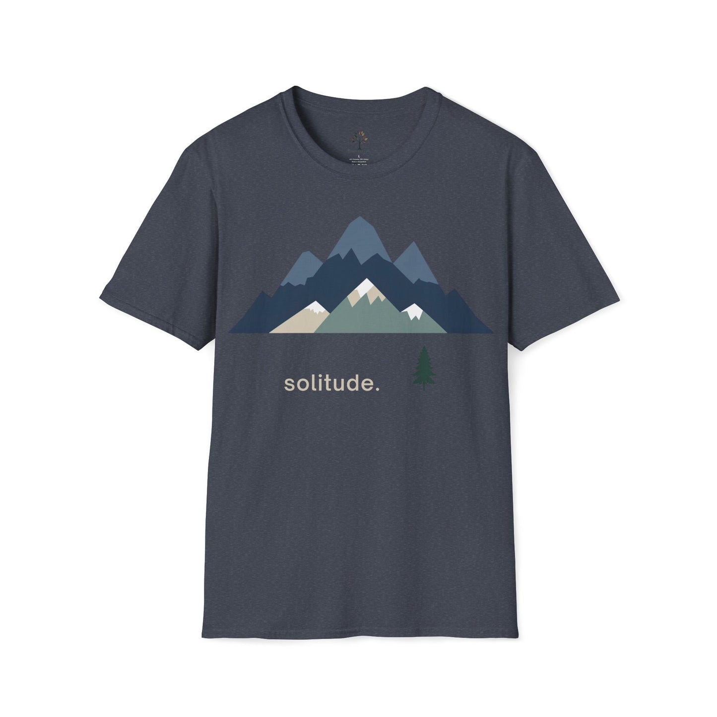 Heather Navy | Solitude, front view