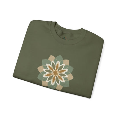 Military Green | Unfold Sweatshirt, folded view