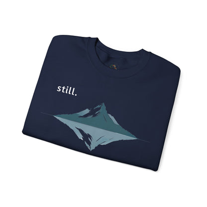 Navy | Still Sweatshirt, folded view
