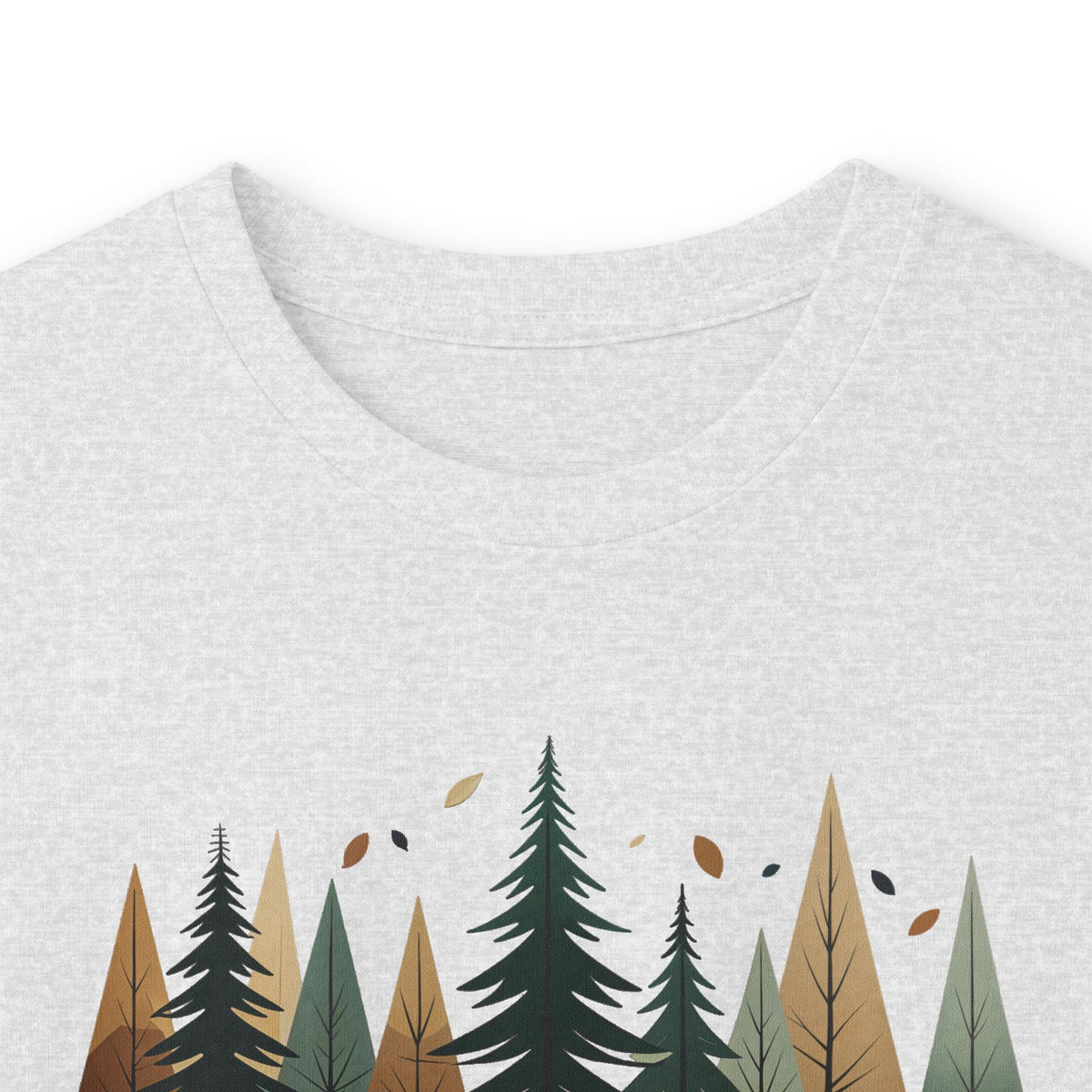 Ash | Forest Rhythm Long Sleeve Tee, folded view