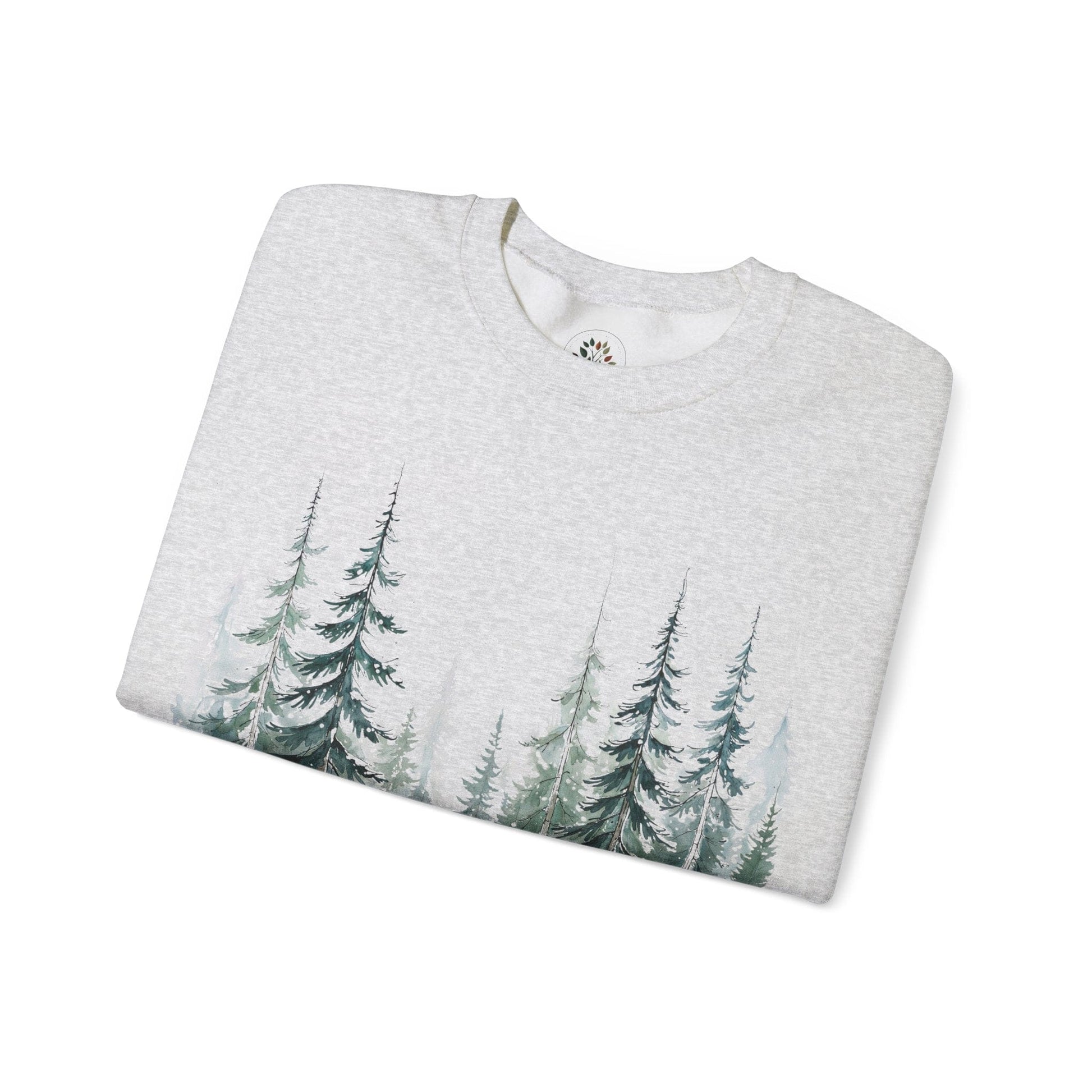Ash | Snowfall Forest Sweatshirt, folded view