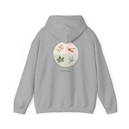Sport Grey | Timeless Hoodie, back design view