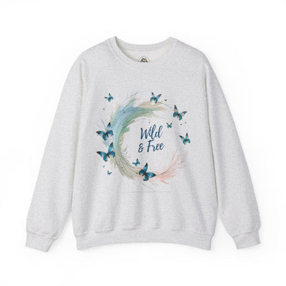 Ash | Wild & Free Sweatshirt, front view