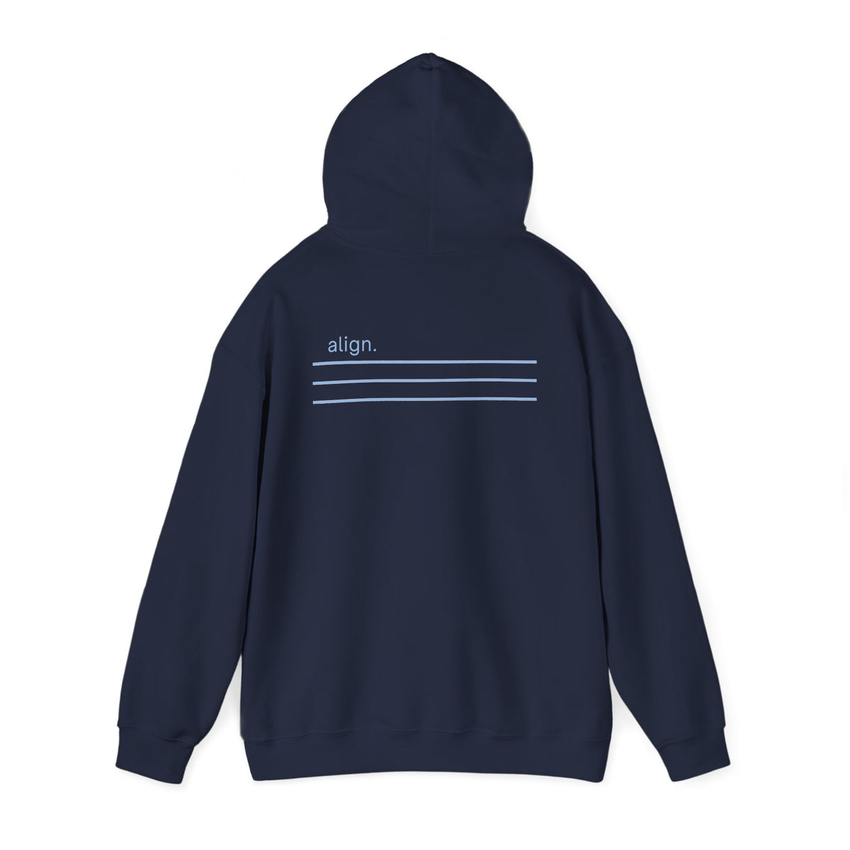 Navy | Align Hoodie, back view 2
