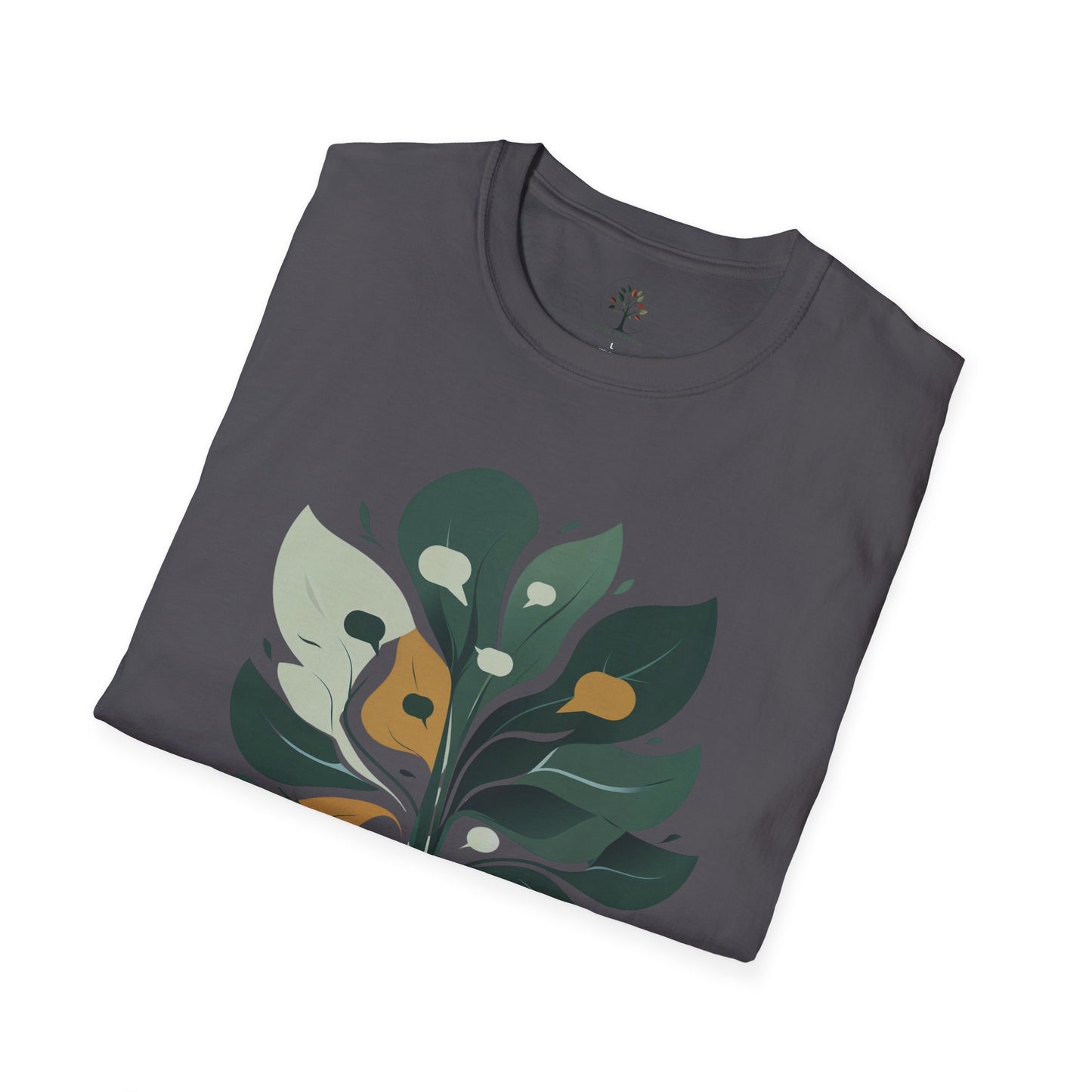 Charcoal | Speak Softly, Grow Strong!, folded view