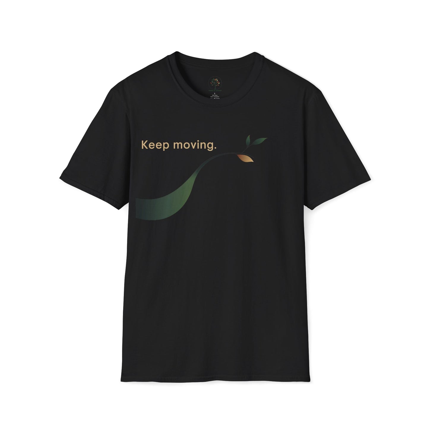 Black | Keep Moving, front view