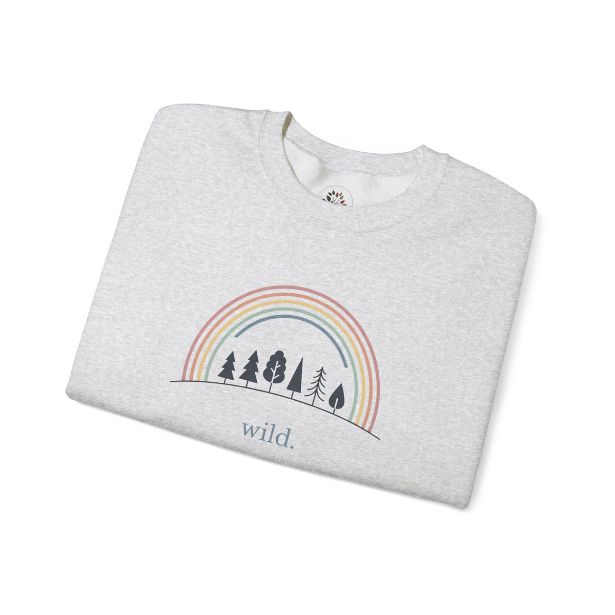 Ash | Wild Sweatshirt, folded view