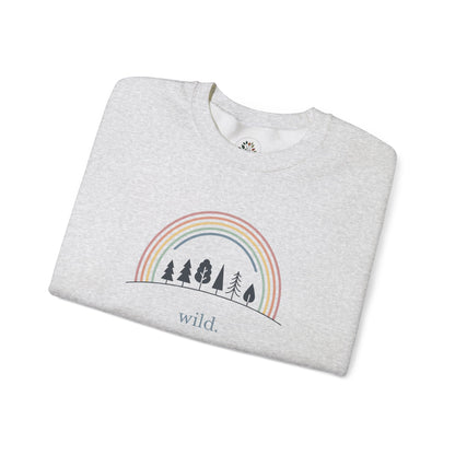 Ash | Wild Sweatshirt, folded view