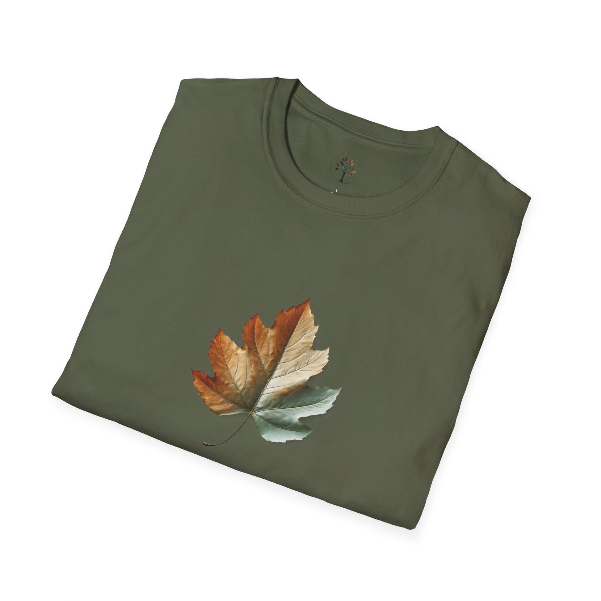 Military Green | Let if Fall, folded view