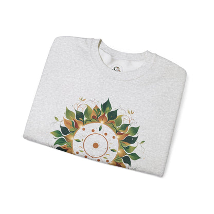 Ash | Solar Bloom Sweatshirt, folded view