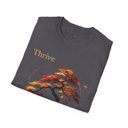 Charcoal | Thrive, folded view