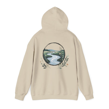 Sand | River of Grace Hoodie, back view 2