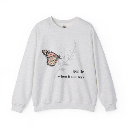 Ash | Gentle When It Matters Sweatshirt, front view