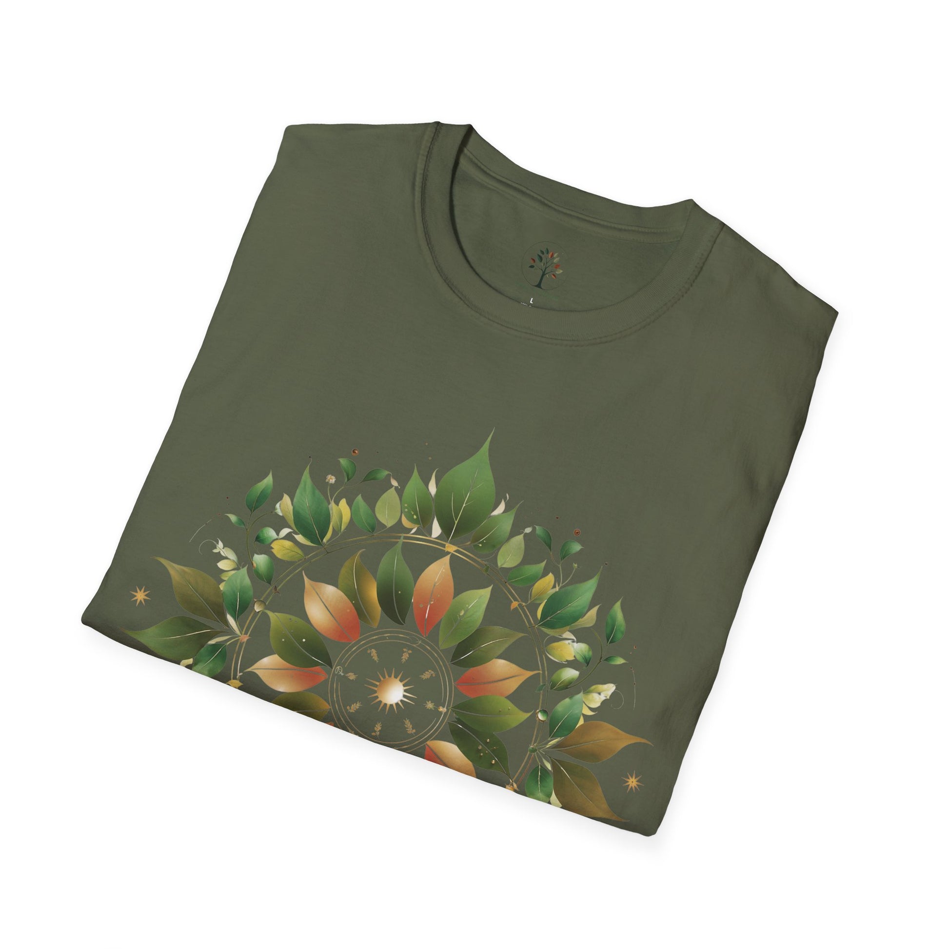 Military Green | Eclipse Garden, folded view