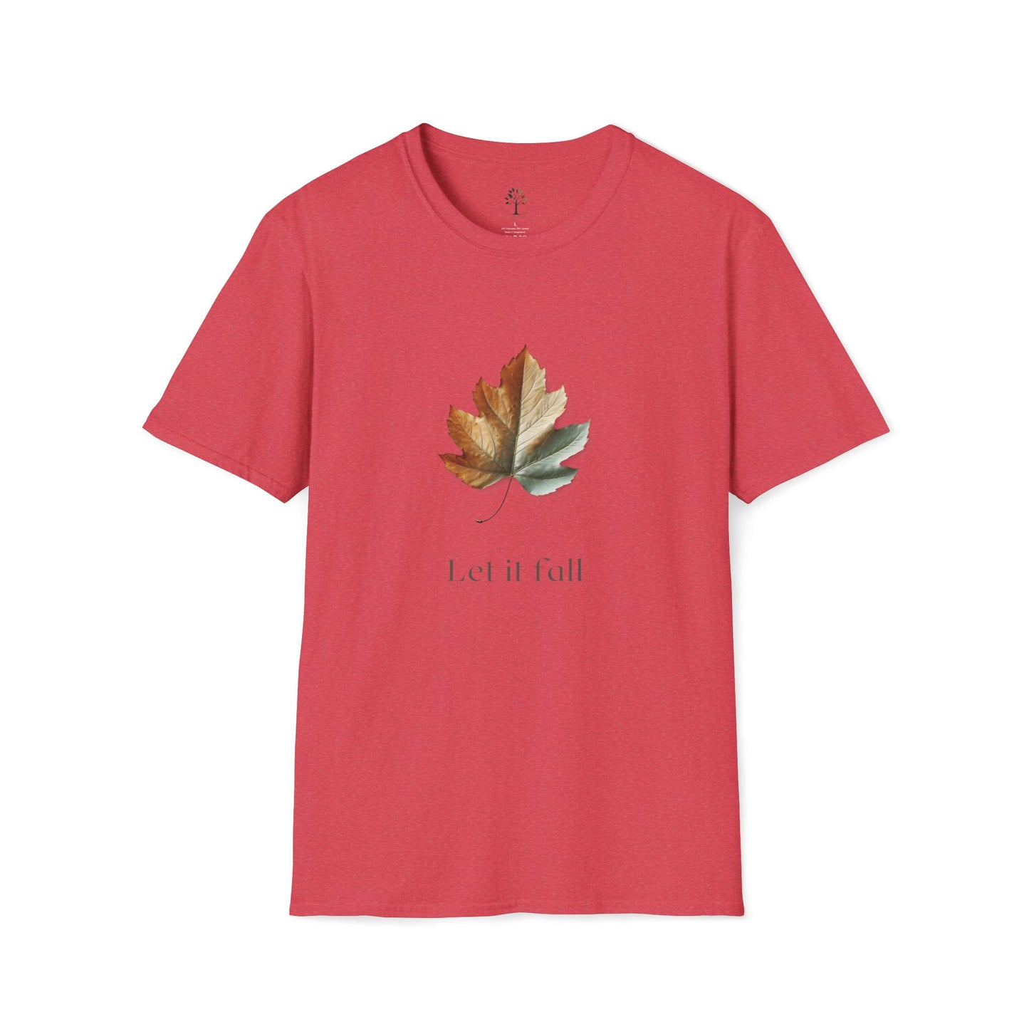 Heather Red | Let if Fall, front view