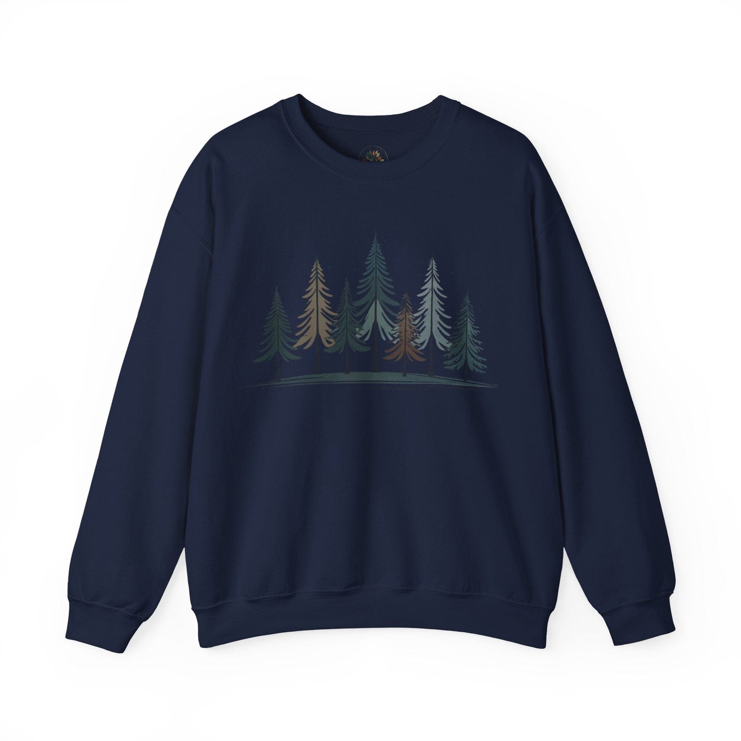 Navy | Silent Pines Sweatshirt, front view