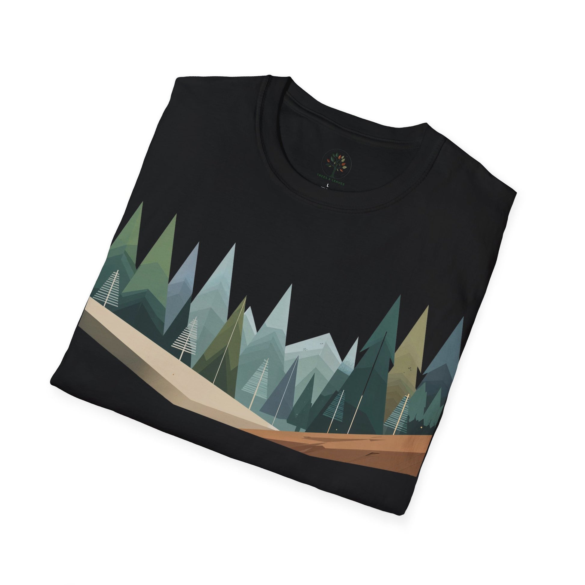 Black | Breathe in the Forest, folded view