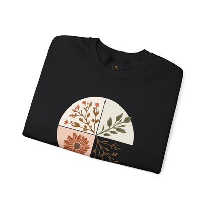 Black | Turn Sweatshirt, folded view