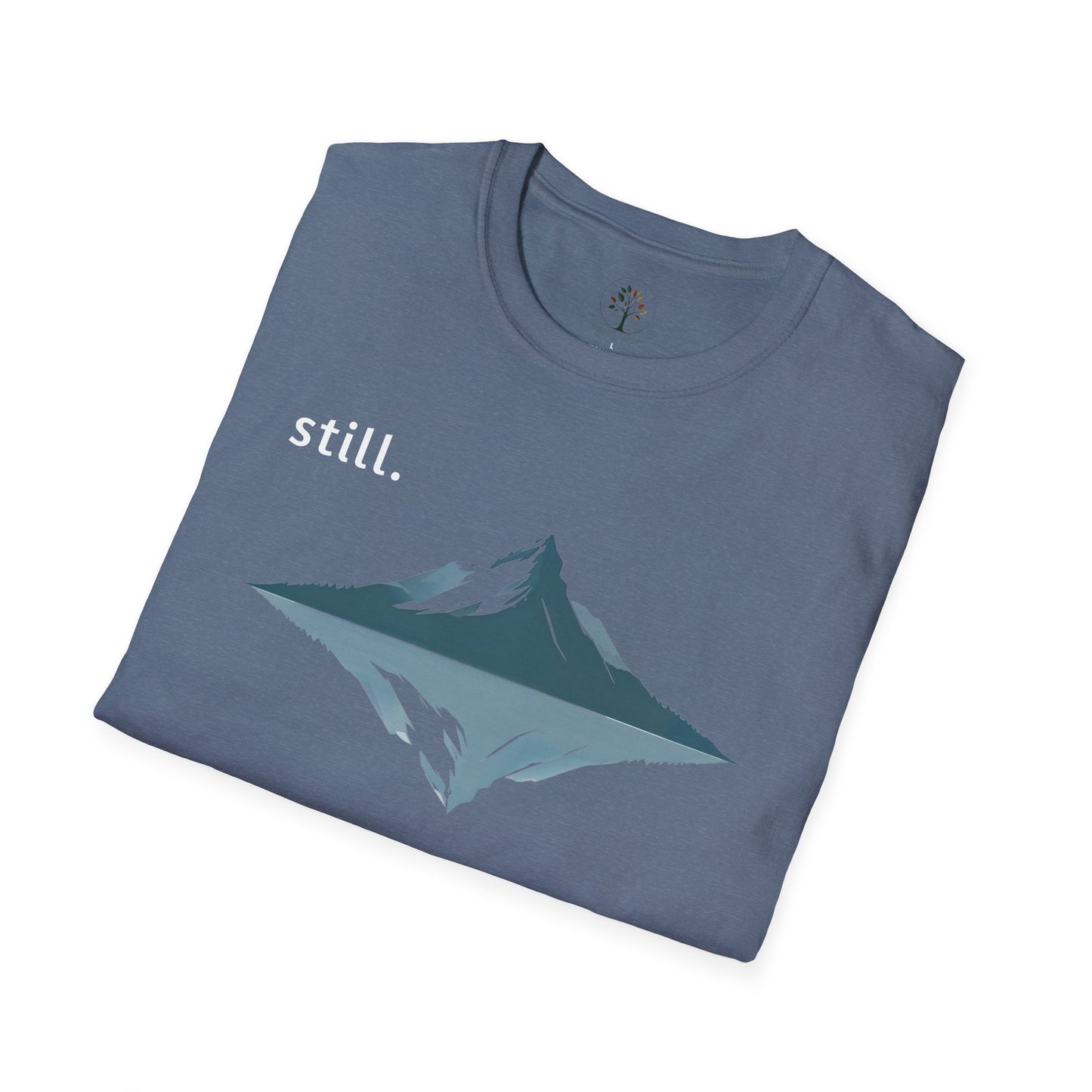 Heather Indigo | Still, folded view