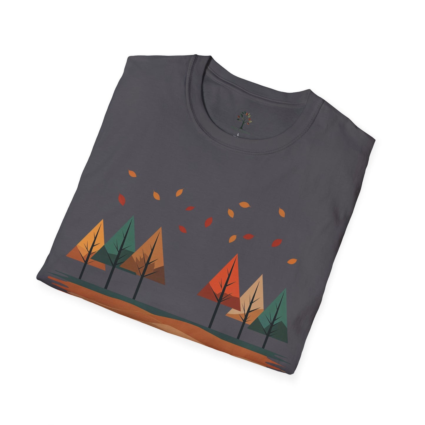Charcoal | Horizon Fall, folded view