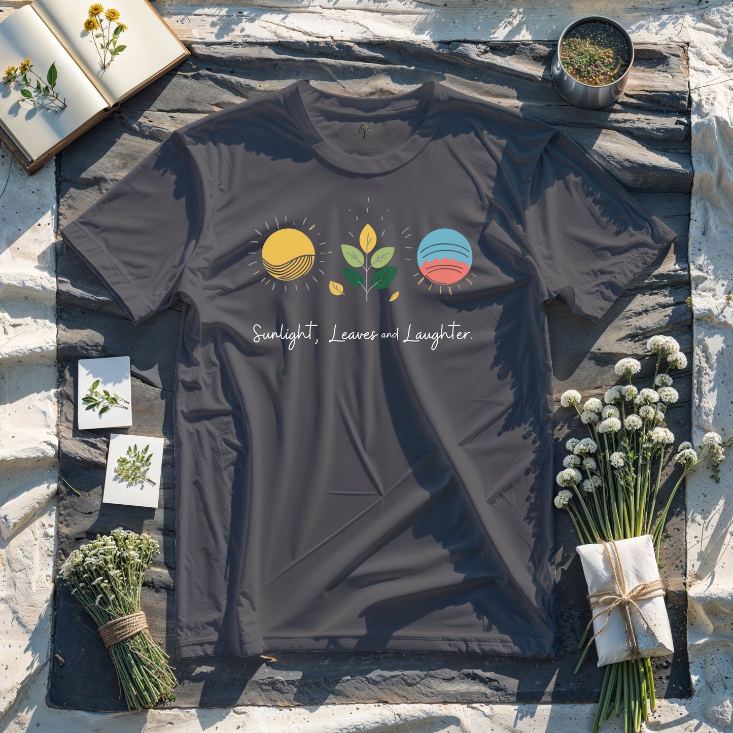 Sunlight, Leaves, and Laughter