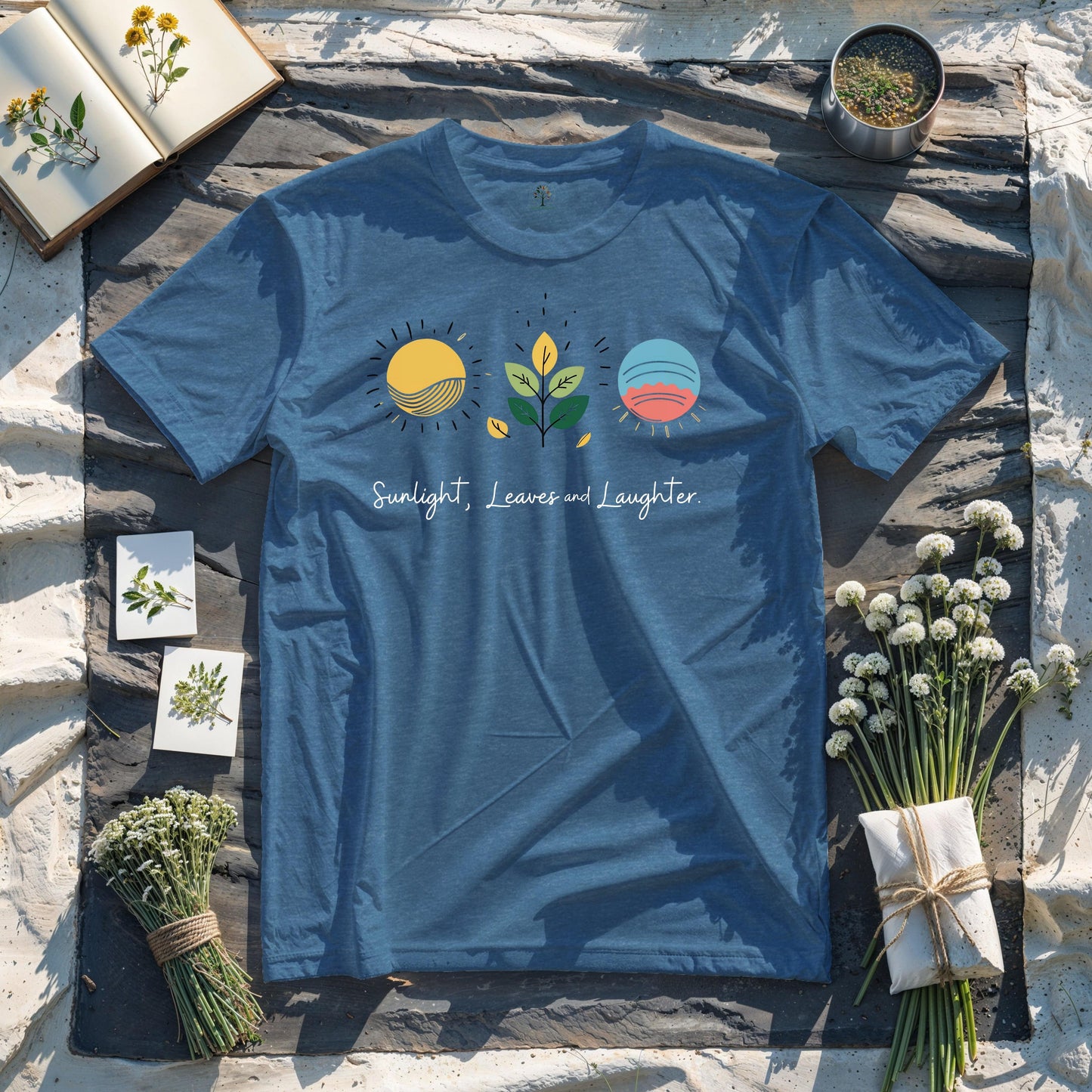 Sunlight, Leaves, and Laughter